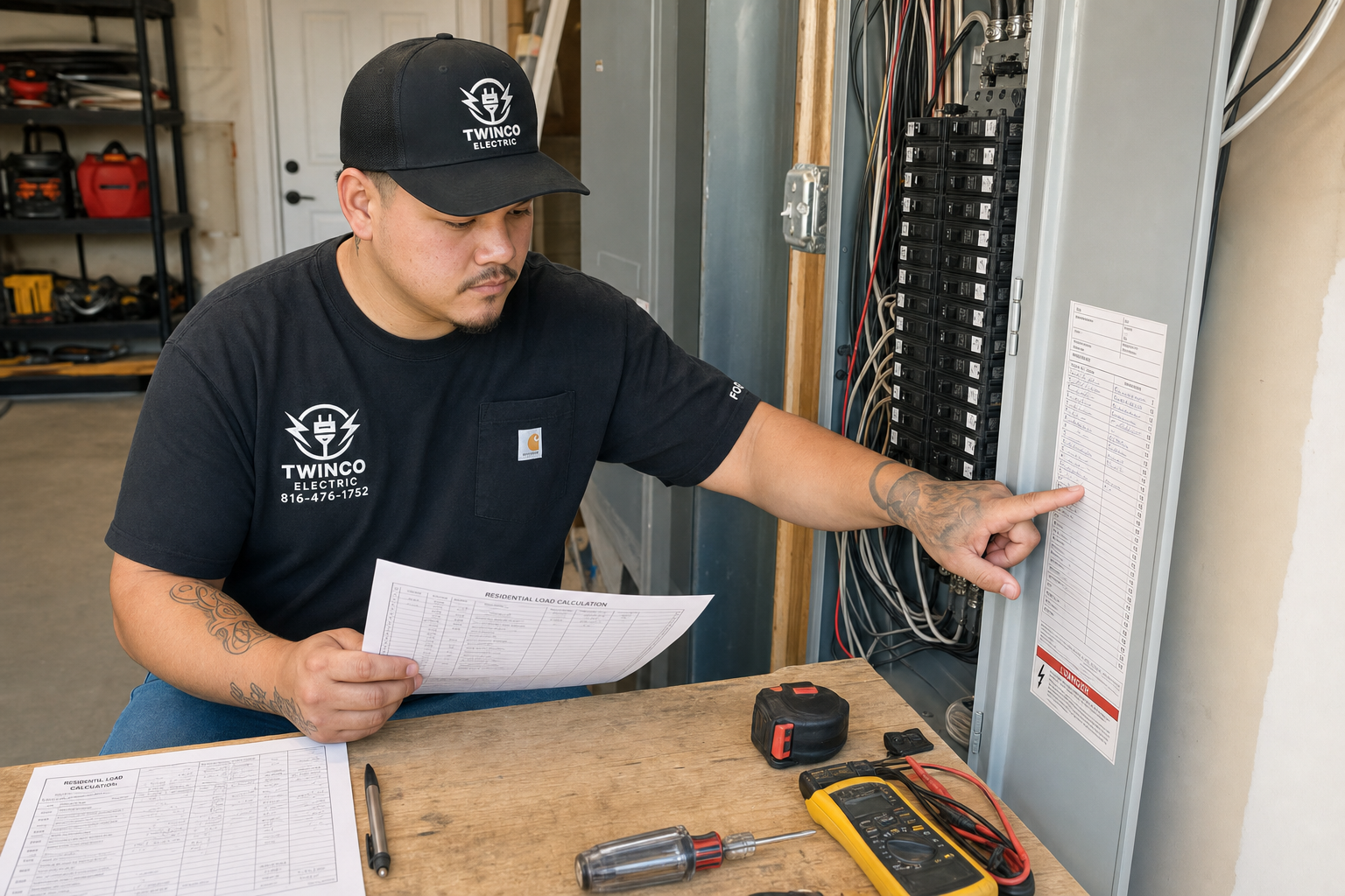 Electrical Troubleshooting and Repairs panel capacity planning