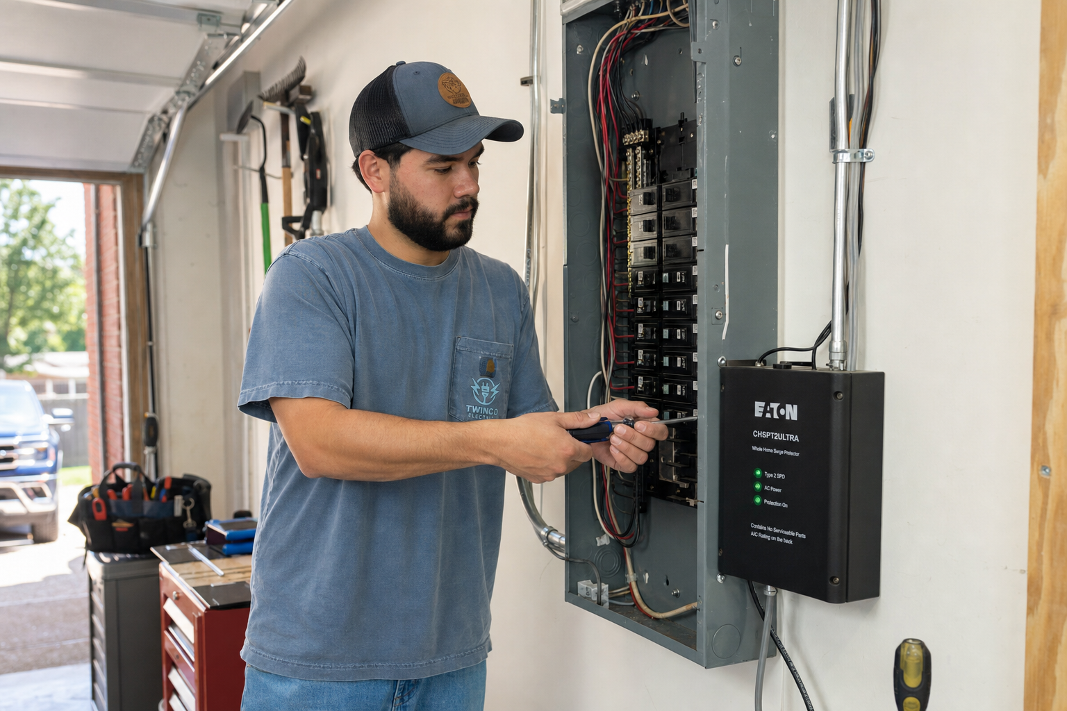 Whole Home Surge Protection service equipment planning