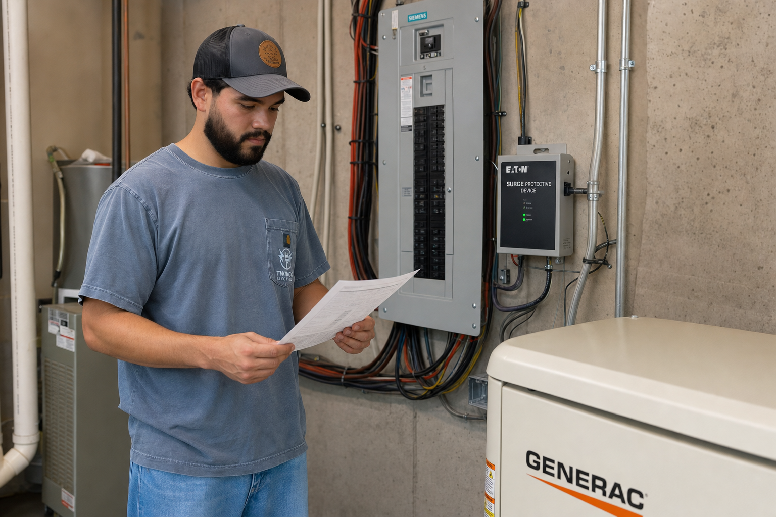 Whole Home Surge Protection Generator or Panel Work