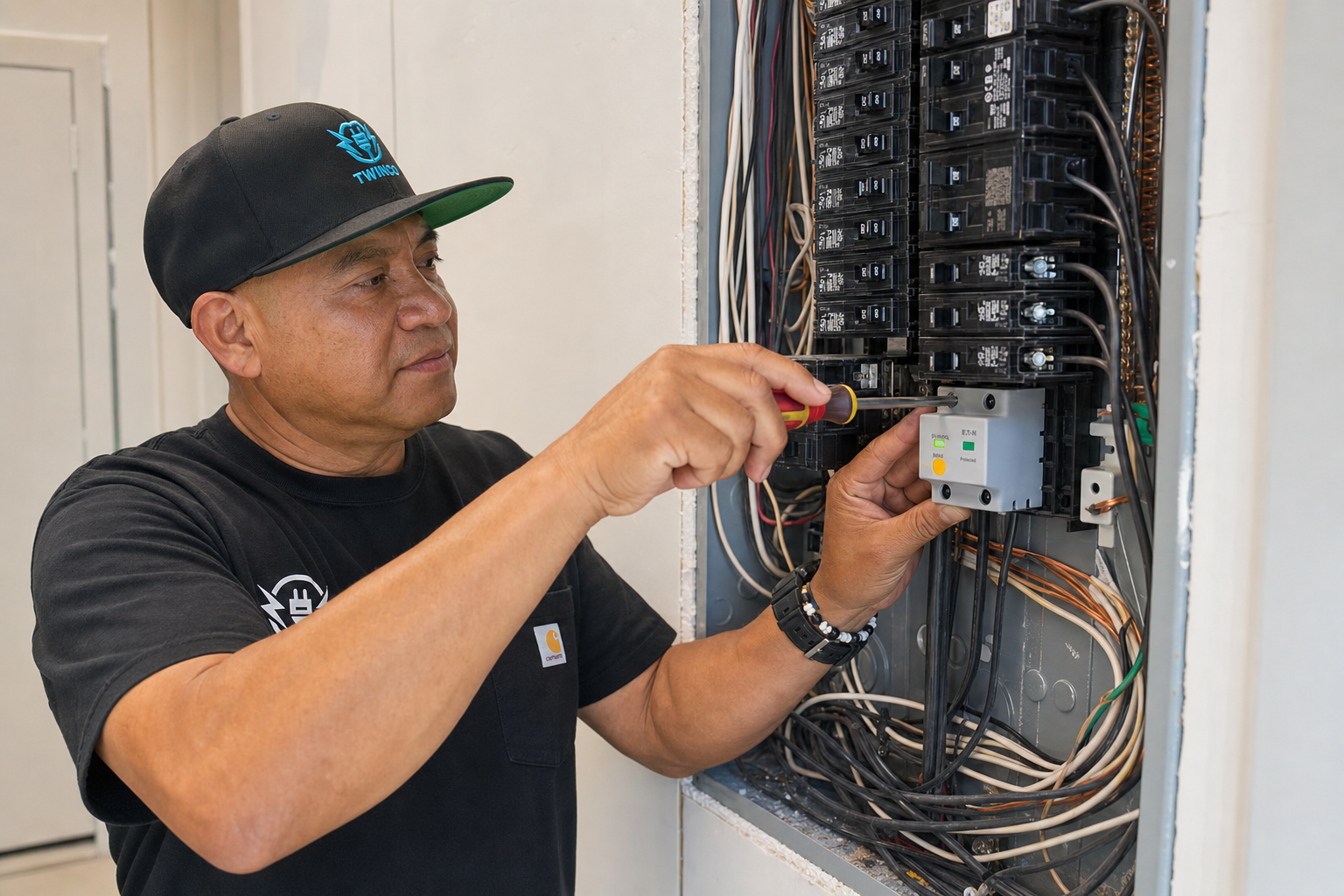 Whole Home Surge Protection Panel Installation