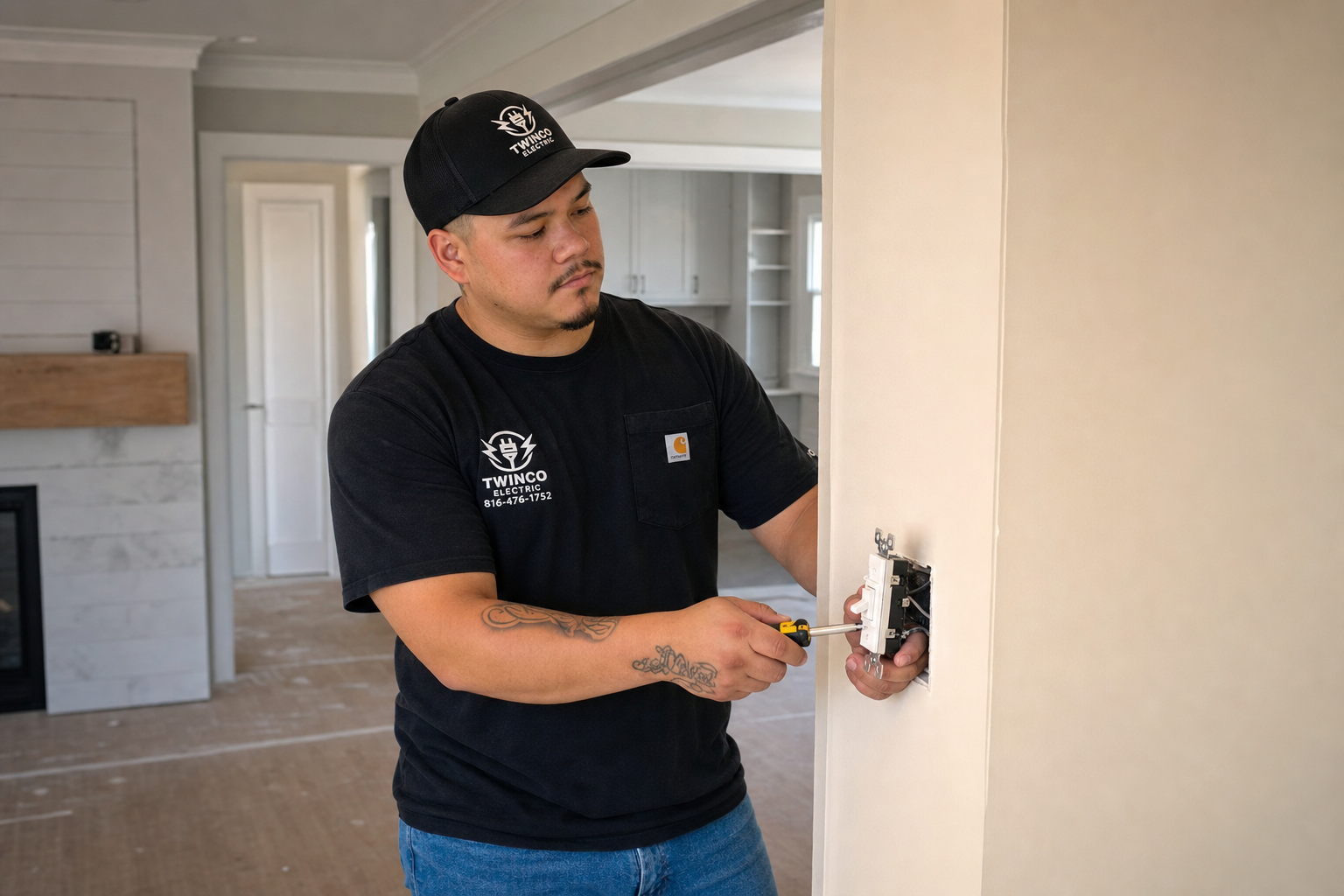 Home Remodel Electrical Lighting and Outlets