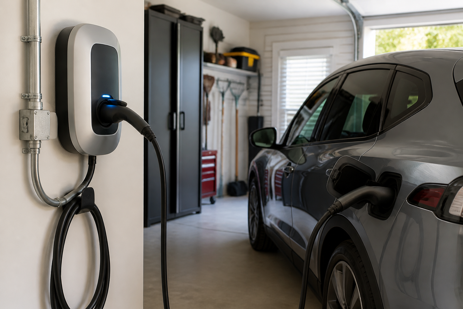 EV charger installation